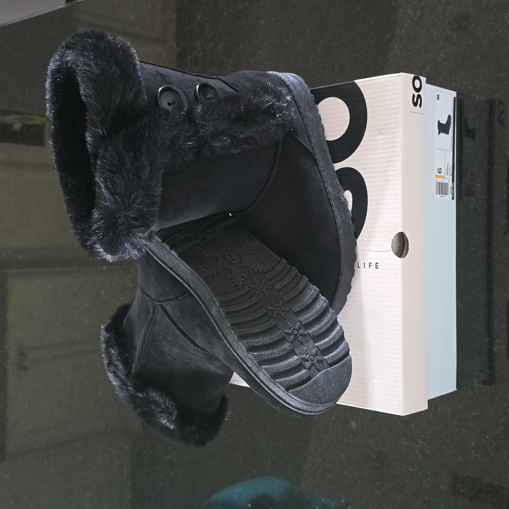 Sonoma black winter boots